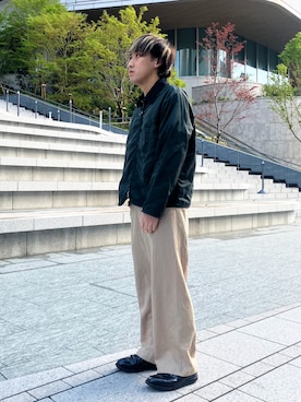 「LAVENHAM（ラベンハム）のアイテム」を使った、Lavenham　ニュウマン高輪さん（メンズ・172cm）の春コーディネート