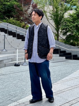 Lavenham　ニュウマン高輪さん（メンズ・170cm）の春コーディネート