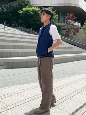 Lavenham ニュウマン高輪さん(メンズ・172cm)の春コーディネート