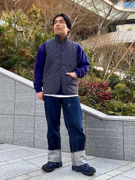 「LAVENHAM（ラベンハム）のアイテム」を使った、Lavenham　ニュウマン高輪さん（メンズ・170cm）の春コーディネート