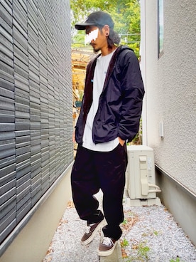 「アイテム（パンツ）」を使った、テキトーさん（メンズ・50cm）の秋コーディネート