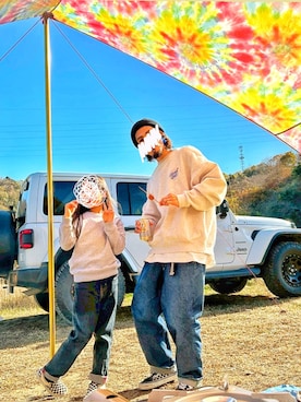 「アイテム（ピアス（片耳用））」を使った、テキトーさん（メンズ・50cm）の冬コーディネート