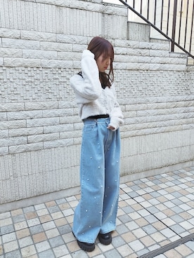 「冬コーデ」｜あかりさん（レディース・152cm・10代）の冬コーディネート
