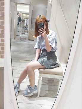 あかりさん（レディース・152cm）の春コーディネート