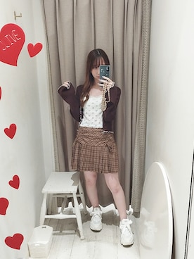 「アイテム（キャミソール）」を使った、あかりさん（レディース・152cm・20代）の夏コーディネート
