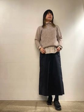 Echikafit東京さん（レディース・166cm）の冬コーディネート