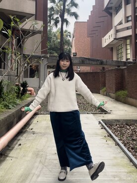 みどりさん(レディース・154cm)の春コーディネート