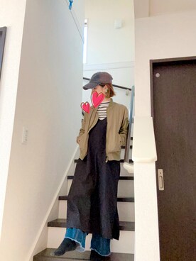 「cepo（セポ）のアイテム（ジャケット/アウター）」を使った、MUMiKOさん（レディース・150cm）の春コーディネート