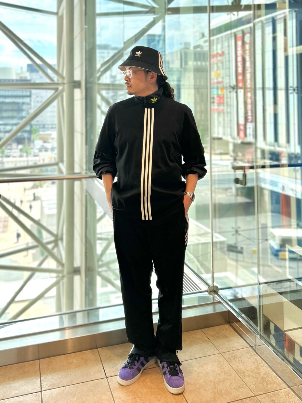新品 adidas x NBHD 長袖Tシャツ ブラック DH2039 Mサイズ アディダス(adidas) Tシャツ 長袖 ワーディング 長袖Tシャツ