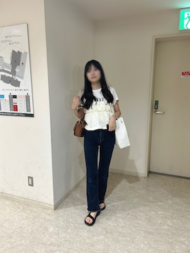 「MOUSSY（マウジー）のアイテム」を使った、Nさん（レディース・162cm）の夏コーディネート