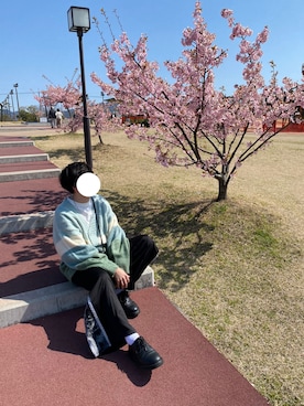 「ONCILY（オンシェリー）のアイテム（トップス）」を使った、Taiさん（メンズ・175cm）の春コーディネート