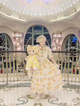 「Chalmiere（シャルミエール）のアイテム」を使った、Asさん（レディース・158cm）の夏コーディネート