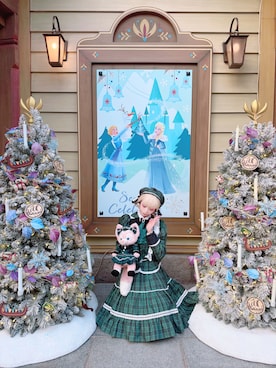 「アイテム（セットアップ）」を使った、Asさん（レディース・158cm）の冬コーディネート