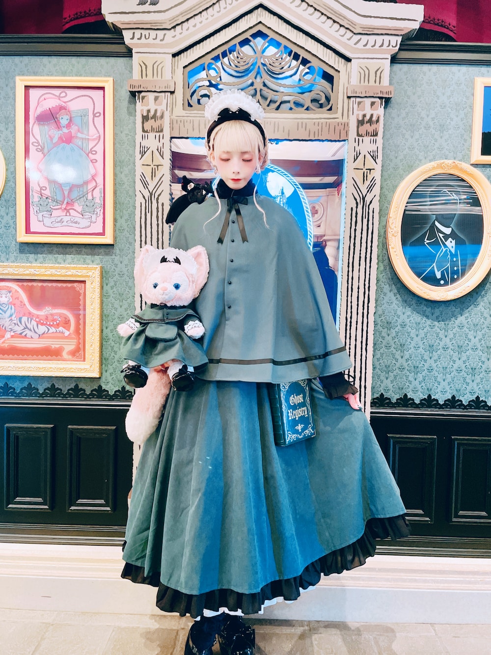 As｜Disneyのポンチョを使ったコーディネート - WEAR