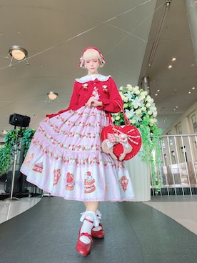 「Chalmiere（シャルミエール）のアイテム」を使った、Asさん（レディース・158cm）の冬コーディネート