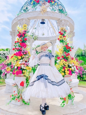 「axes femme（アクシーズファム）のアイテム（パンプス）」を使った、Asさん（レディース・158cm）の春コーディネート