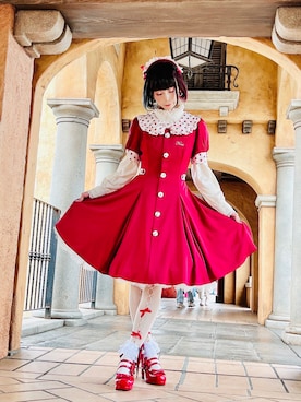 「BODYLINE（ボディライン）のアイテム」を使った、Asさん（レディース・158cm）の春コーディネート