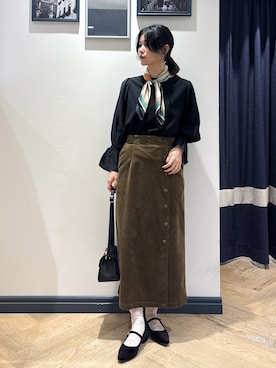 「grove（グローブ）のアイテム」を使った、ayakaさん（レディース・158cm）の秋コーディネート