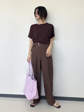 「grove（グローブ）のアイテム」を使った、ayakaさん（レディース・158cm）の夏コーディネート