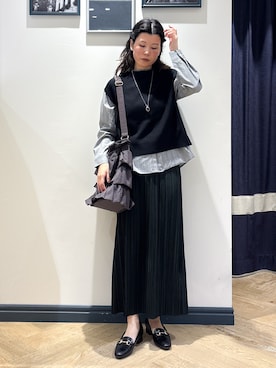 「grove（グローブ）のアイテム」を使った、ayakaさん（レディース・158cm）の秋コーディネート