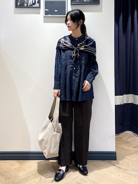 「grove（グローブ）のアイテム」を使った、ayakaさん（レディース・158cm）の秋コーディネート