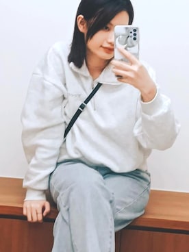 「鹽系風格」｜謝佩臻さん（レディース・161cm）の春コーディネート