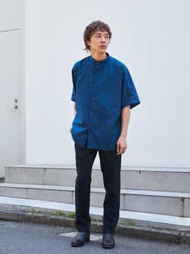 白鳥巧史さん(メンズ・170cm)の夏コーディネート