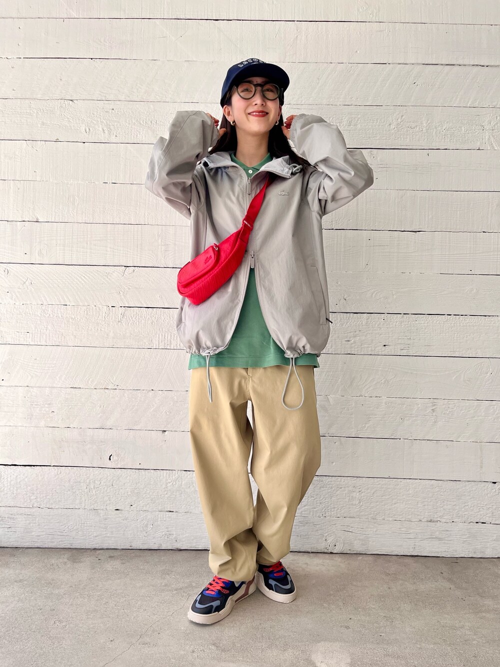 LACOSTE リバーシブルフードジャケット LACOSTE（ラコステ）の 