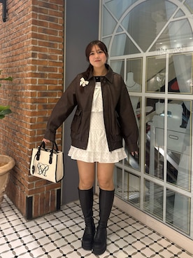 HIROMI さん（レディース・163cm）の冬コーディネート