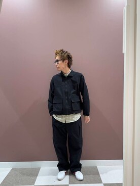 Aoshimaさん（メンズ・179cm）の冬コーディネート