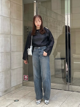 「nomnom（ノムノム）のアイテム」を使った、bitaさん（レディース・162cm）の秋コーディネート