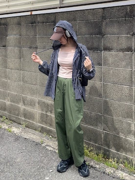 「BONLECILL（ボンルシール）のアイテム」を使った、bitaさん（レディース・163cm）の春コーディネート