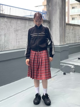 「nomnom（ノムノム）のアイテム」を使った、bitaさん（レディース・162cm）の秋コーディネート