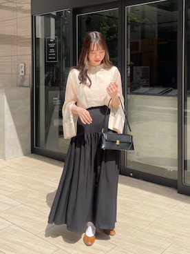 「CLEIO（クレイオ）のアイテム」を使った、bitaさん（骨格ストレート・レディース・162cm）の春コーディネート