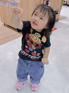 「ヒスミニ」｜harukaさん（キッズ・110cm）の春コーディネート