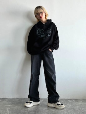 「VIVASTUDIO（ビバスタジオ）のアイテム」を使った、ALAND JAPANさん（レディース・168cm）の秋コーディネート