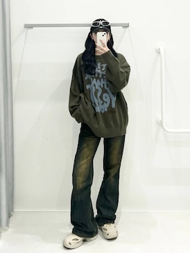 「ISTKUNST（イストクンスト）のアイテム」を使った、ALAND JAPANさん（レディース・165cm）の冬コーディネート