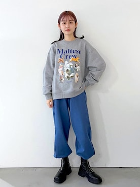 「DEARSTALKER（ディアストーカー）のアイテム」を使った、ALAND JAPANさん（レディース・154cm）の秋コーディネート