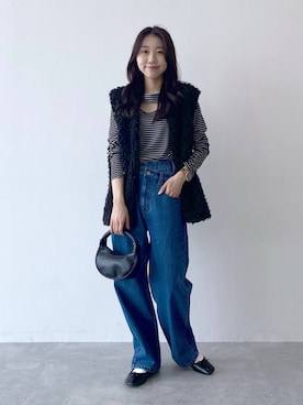 ALAND JAPANさん（レディース・157cm）の冬コーディネート