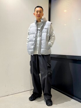 「マイベストコーデ2022」｜「アイテム（カーゴパンツ）」を使った、ALAND JAPANさん（メンズ・175cm）の冬コーディネート