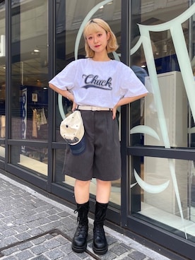 ALAND JAPANさん（レディース・153cm）の夏コーディネート