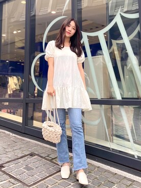 ALAND JAPANさん（レディース・167cm）の夏コーディネート