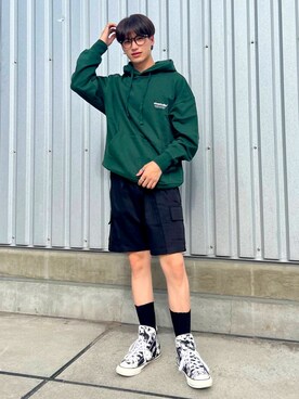 「ALAND（エーランド）のアイテム（パンツ）」を使った、ALAND JAPANさん（メンズ・172cm）の秋コーディネート