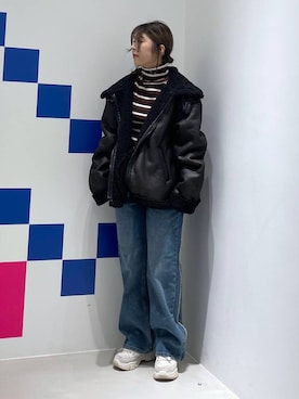 ALAND JAPANさん（レディース・154cm）の冬コーディネート