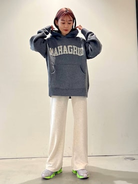 「DEARSTALKER（ディアストーカー）のアイテム」を使った、ALAND JAPANさん（レディース・154cm）の秋コーディネート