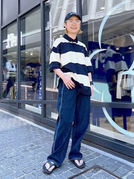 「COVERNAT」｜ALAND JAPANさん（レディース・163cm）の夏コーディネート