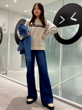 「ISTKUNST（イストクンスト）のアイテム」を使った、ALAND JAPANさん（レディース・167cm）の秋コーディネート