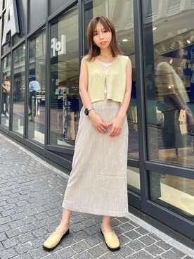 ALAND JAPANさん（レディース・157cm）の夏コーディネート