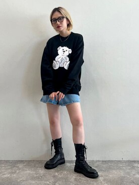 「ISTKUNST（イストクンスト）のアイテム」を使った、ALAND JAPANさん（レディース・168cm）の秋コーディネート