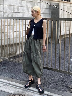 ALAND JAPANさん（レディース・165cm）の夏コーディネート